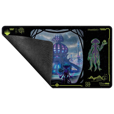 Ultra Pro: UP38884 Edge of Eternities Holofoil Playmat Blue Mythic for MtG