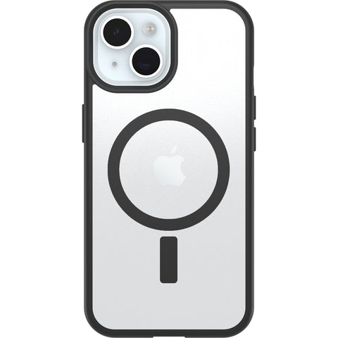 OtterBox React MagSafe Case - For iPhone 17e/16e/15/14/13 - Clear/Black -