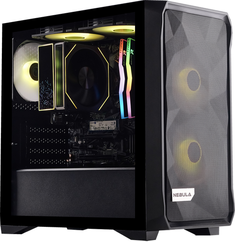 Nebula PC - Dark Reign Gaming PC: RYZEN 5 5600GT | 16GB RAM