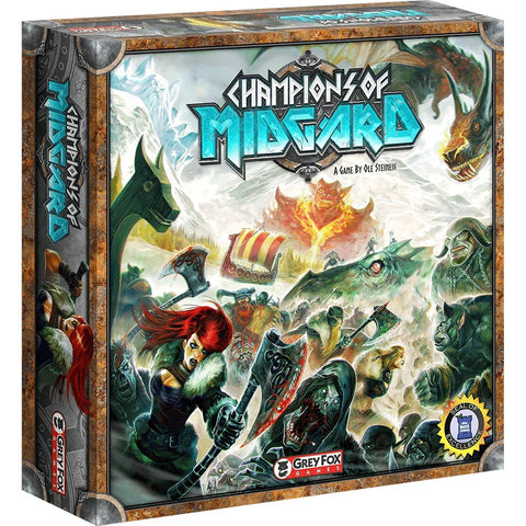 Grey Fox Games Champions of Midgard Tabletop Strategy Game