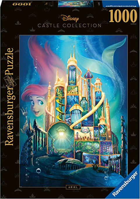 Ravensburger 1000pc Disney Castles: Ariel Puzzle