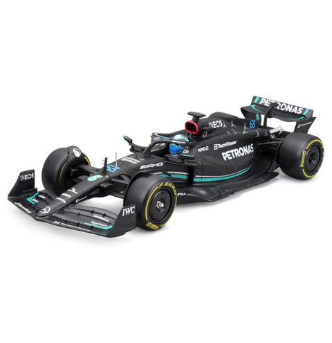 Bburago 1/24 Mercedes W14 #63 Russell Figure