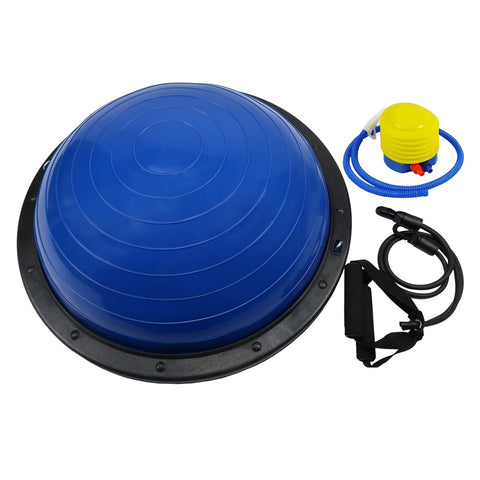 Powertrain Fitness Yoga Ball Home Gym Workout Balance Trainer (Blue)