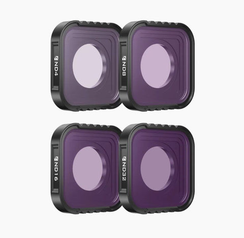 Freewell 4-pack Standard Day ND Filters for GoPro HERO13 Black (ND4 8 16 32)