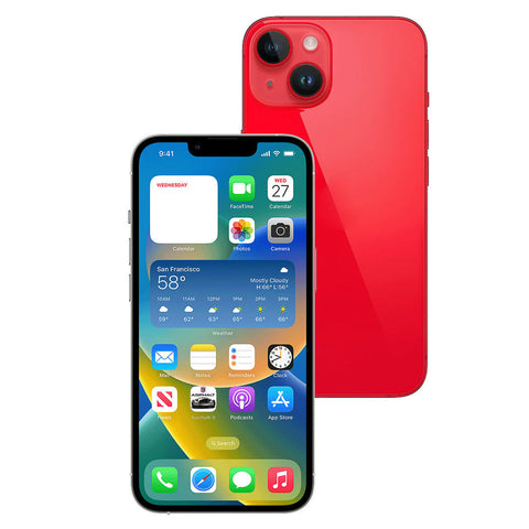 Apple iPhone 14 128GB (Red) [~Refurbished: Very good]