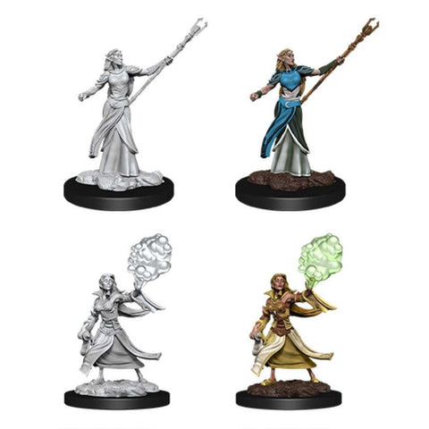 Wizkids D&D Nolzurs Marvelous Unpainted Miniatures Female Elf Sorcerer