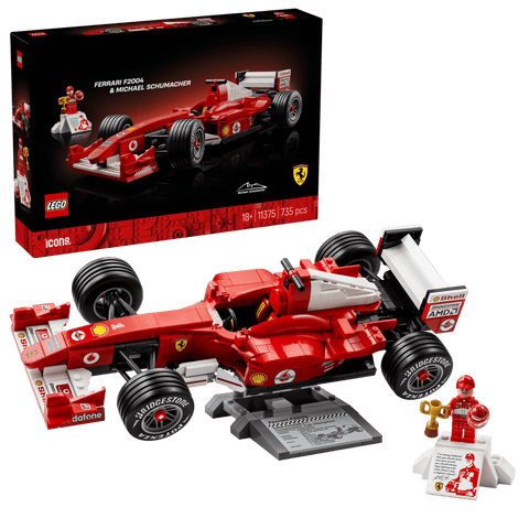 LEGO 11375 Ferrari F2004 and Michael Schumacher - ICONS