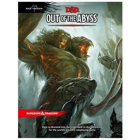 Wizards Of The Coast D&D Adventure Out of the Abyss