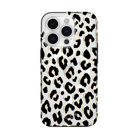 Kate Spade City Leopard Magsafe Case for iPhone 15 Pro Max