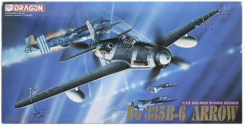 Dragon 1/72 Do 335B-6 Arrow Plastic Model Kit