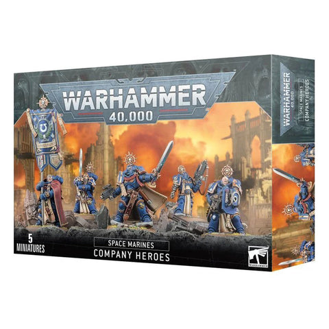 Games Workshop Warhammer 40K Space Marines Company Heroes