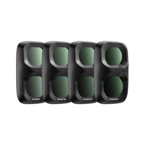 Freewell 4-pack Standard Day Series Filter Set for DJI Osmo Pocket 4P (Black)