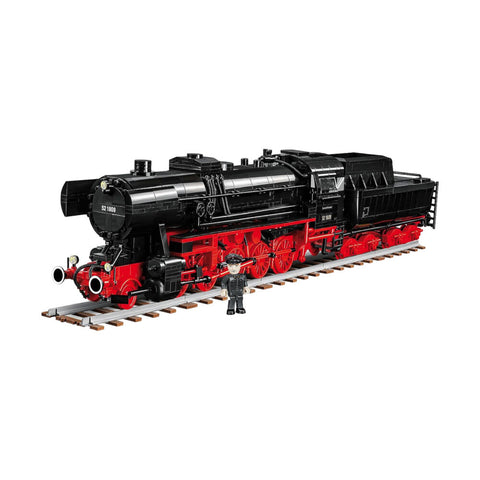 Cobi 2505-Pieces Trains DR BR 52 Steam Locomotive 1:35 Scale Building Kit 10y+ Toy