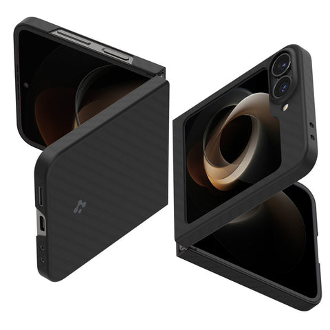 Spigen Samsung Galaxy Z Flip 6/7 FE AirSkin Aramid Case (Black)