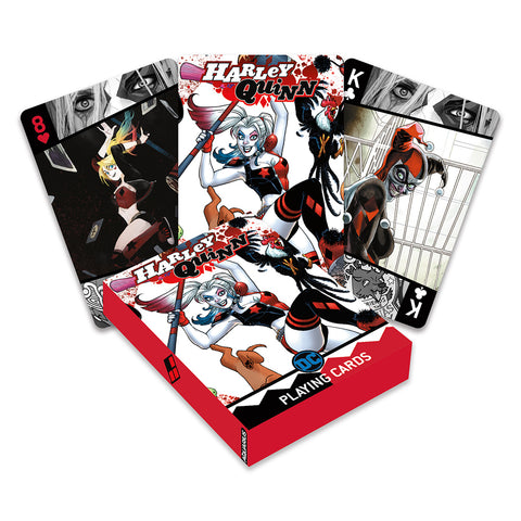 Aquarius 54-Pieces DC Comics Harley Quinn Playing Cards Poker Deck Gaming Set 14y+
