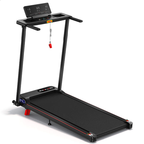 BLACK LORD Treadmill Electric Incline Exercise Running Machine Foldable Home Gym (Black)