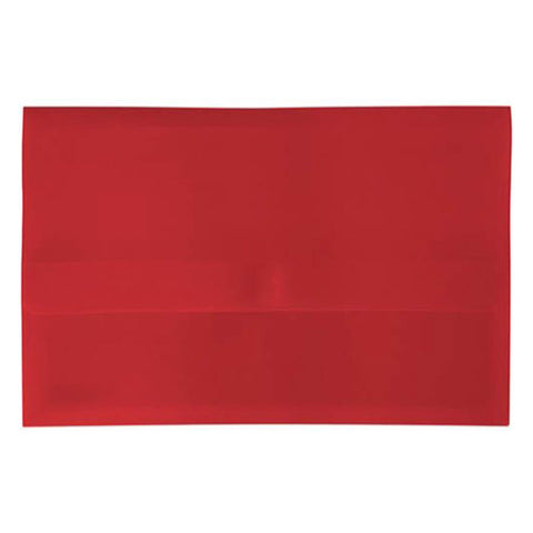 Bantex Document Wallet with Hook & Loop Closure - Red