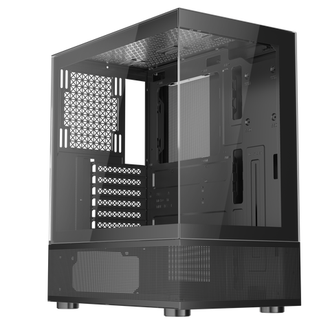1st Player MI7-A ATX M-ATX ITX PC Gaming Case (Black)