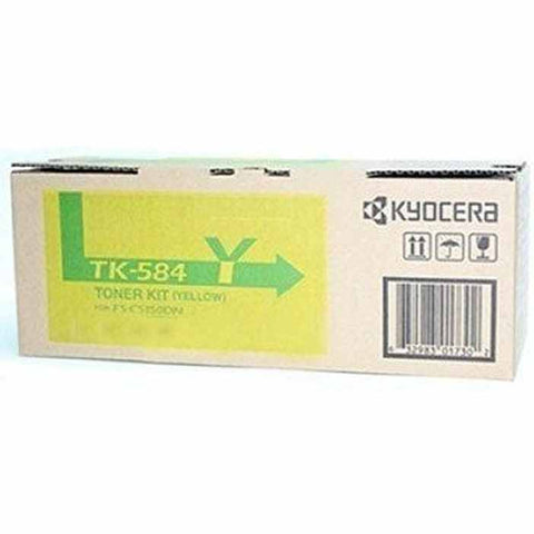 Kyocera TK584Y Toner Cartridge (Yellow)