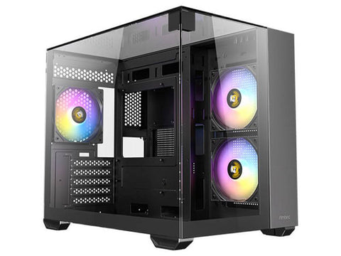 Antec CX600M Trio ARGB Micro-ATX Mini-Tower Case - Black