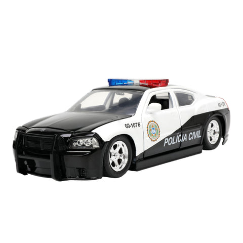 Jada 1:24 Scale Fast & Furious Dodge Charger Police Car 2006 Diecast Model