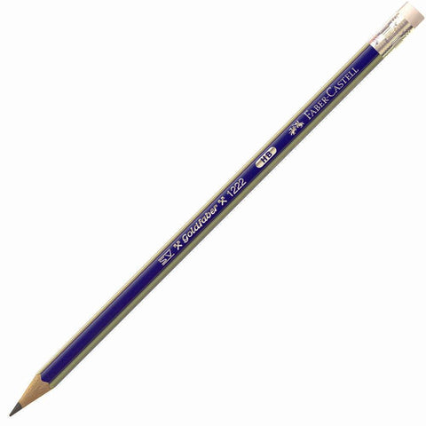 Faber-Castell Goldfaber Pencils Eraser Tip HB Box 12