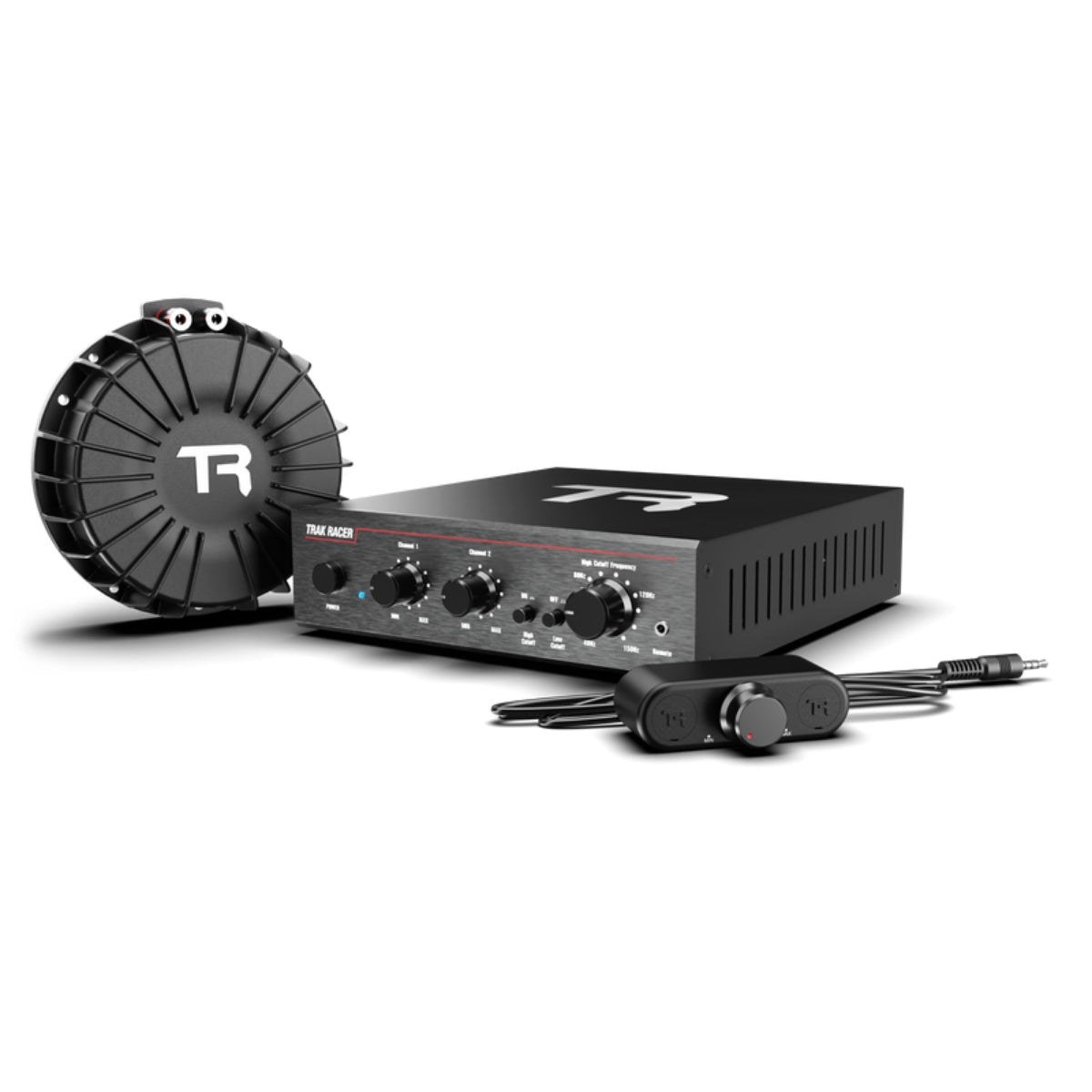 Haptic Bass Shaker Kit with 200W STEREO Bass Amp and 100W Shaker