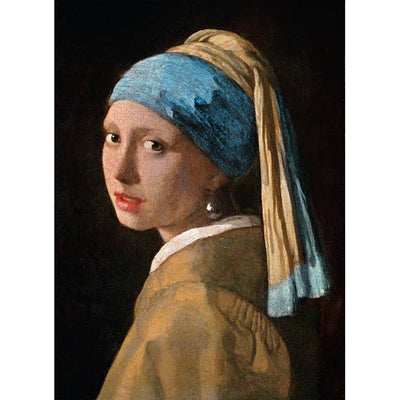 Clementoni 1000-Pieces Girl with Pearl Earring Puzzle