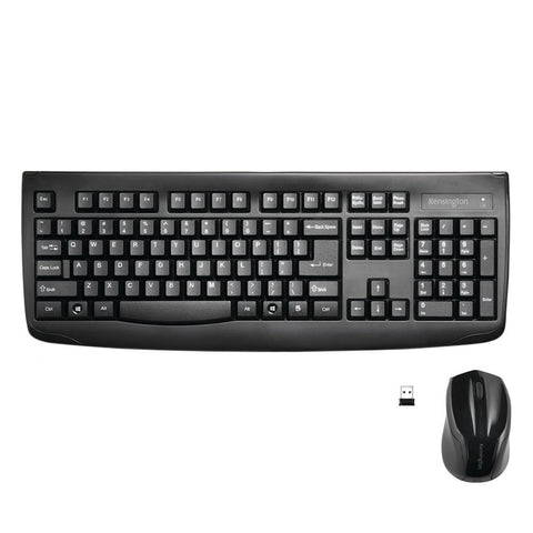 Kensington K72324USA Pro Fit Wireless Mouse Keyboard Desktop Set PC/Mac/Laptop