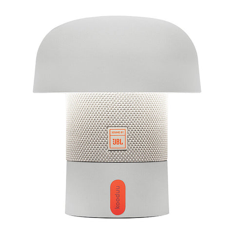 Kooduu Sensa Play Mini Lamp/Bluetooth Speaker in Cloud White