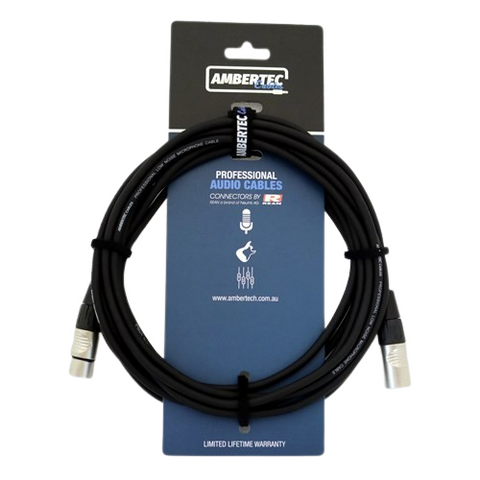 Ambertec Cables Microphone cable 6m REAN XLR M-F