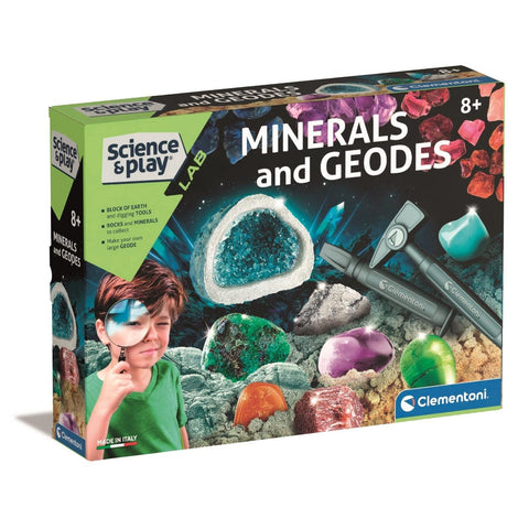 Clementoni Science & Play Minerals & Geodes Kit Toy