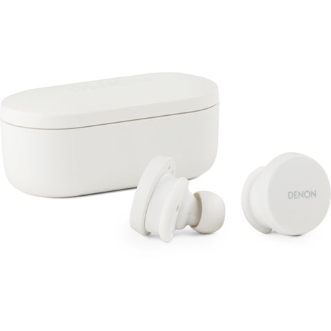 Denon PerL True Wireless ANC In-Ear Headphones (White)