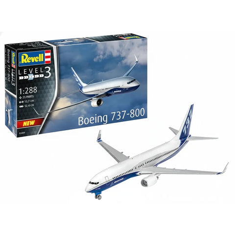 Revell 1/288 Boeing 737-800 Scaled Plastic Model Kit