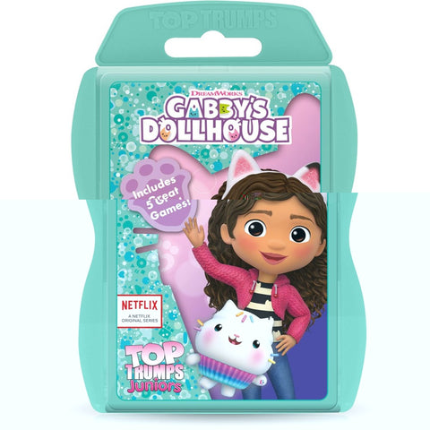 Winning Moves Top Trumps Juniors: Gabby's Dollhouse Board Game