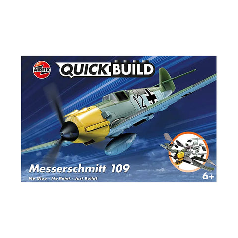 Airfix Messerschmitt Bf 109e Fighter Quickbuild Plastic Model Kit