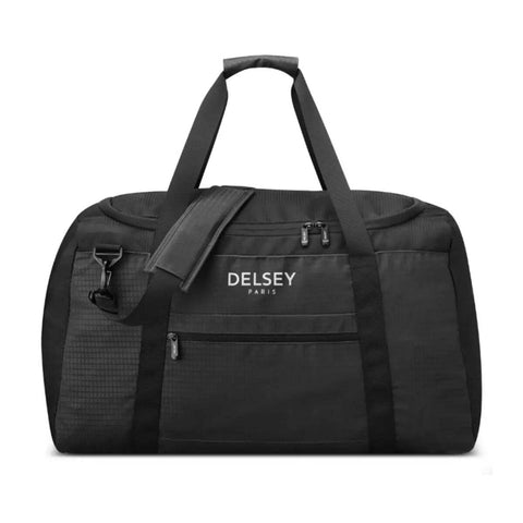 Delsey Nomade 65 cm Foldable Duffle Bag - Black (Noir)