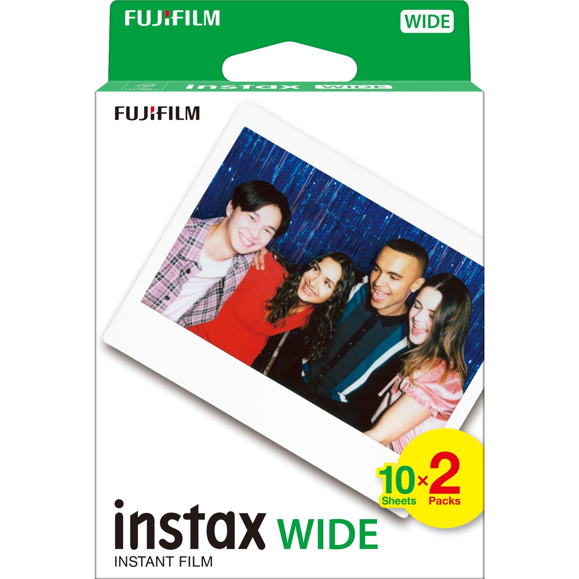 Fujifilm Instax WIDE Film (20-Pack) JB Hi-Fi