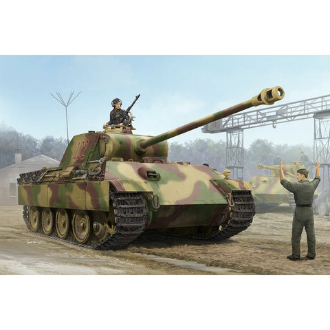 Trumpeter 1/16 German Sd.Kfz.171 Panther Ausf.G-Early Version Tank Scaled Plastic Model Kit