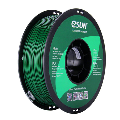eSUN PLA+ HS High Speed 3D Print Filament 1.75mm 1kg - Pine Green