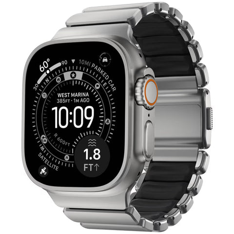 NOMAD Stratos - Apple Watch 49mm/ULTRA1&2 (Natural/Black)