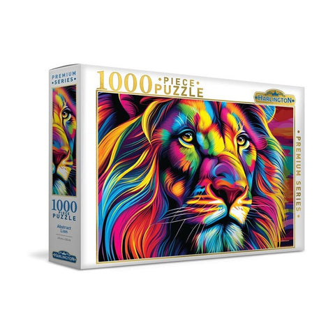 HARLINGTON 1000pc Abstract Lion Puzzle