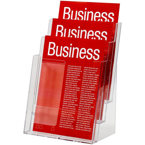 Esselte Brochure Holder Portrait 3 Tier A4