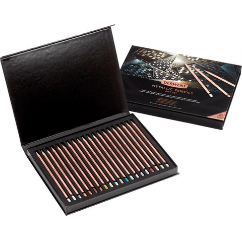 Derwent Metallic Professional Colour Pencils Gift Anniversary Edition [Set 20]