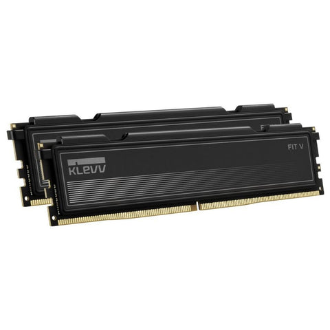 KLEVV FIT V 32GB (2 x 16GB) DDR5 6000MHz CL28 Desktop RAM  - Black