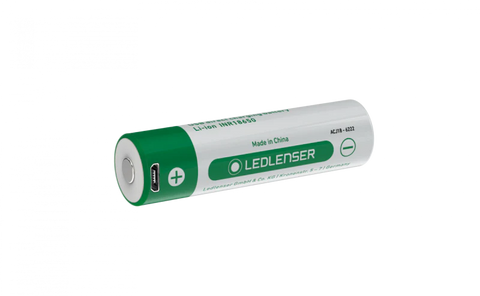 Ledlenser 18650 USB Rechargeable Battery 2500mAh ST6R ST7R P6R