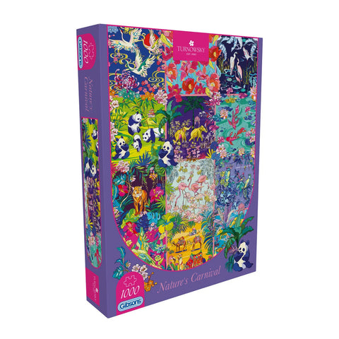 Gibsons 1000pc House of Turnowsky: Nature's Carnival Puzzle