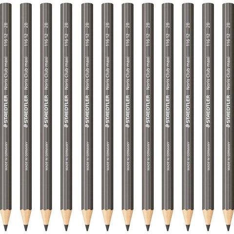Staedtler Noris Club Maxi Learner Pencils 2B (Graphite)  [Box 12]