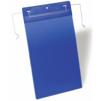 Durable Logistics Pockets With Wire Straps A4 Portrait Pack 50