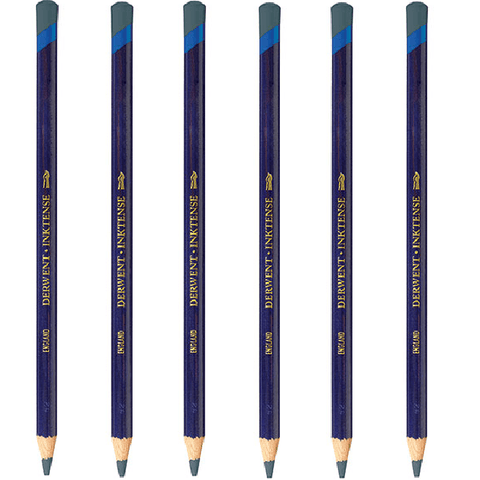 Derwent Inktense Pencil Bark 2000 Pack 6